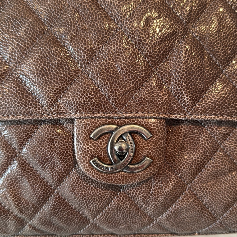 Chanel Crumpled Grained Calfskin CC Crave Flap - Picture 5 of 17